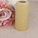 2 Roll Glitter Sequin Tulle Fabric 15cm Wide for Clothes Gifts Party Decor