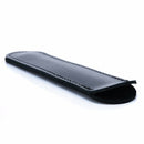 Leather Handcrafted Single Pen Pencil Bag Holder Storage Sleeve Pouch Black
