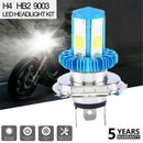 4-Sides H4 HB2 9003 LED Headlight Kit Light Bulb Hi-Low 1700W 255000LM 6000K HID