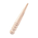 Wide slot narrow head polished cut round stick