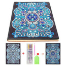 DIY Mandala Special Shaped Diamond Painting 50 Pages A5 Notebook Sketchbook