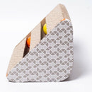 Cat Scratch Board Wedge Shaped Corrugated Cardboard Natural Cat Scratching