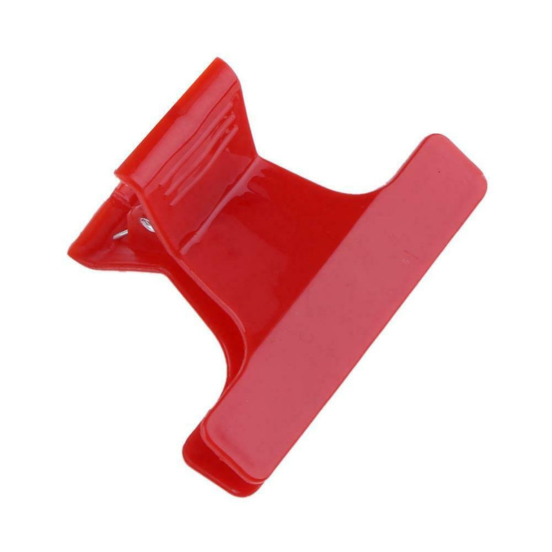 6pcs Butterfly Hair Clips Hairdressing Clamp Styling Tool Black Red White A