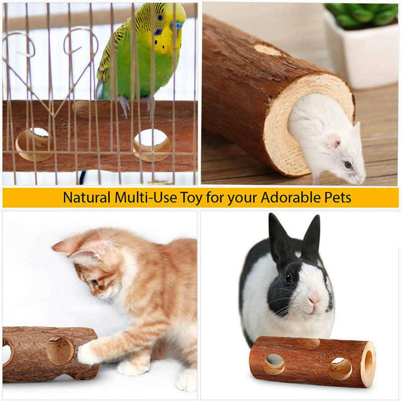 Natural Wood For Hamsters Organic Soft Wood, Non-Toxic, Pesticide-Free, Tho K6N1