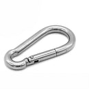 Outdoors Stainless Steel Mountaineering Carabiner Backpack Buckle Keys Holder