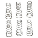 6 x Humbuer piup surround mounting screws and springs