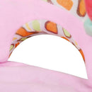 Floral Print Baby Sofa Cover Seat Support Learning To Sit Chair Case (D) A
