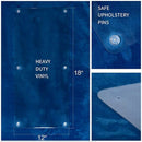 6 Pcs Furniture Scratch Guards 18 inch x 12 inch Cat Couch Protector Guards