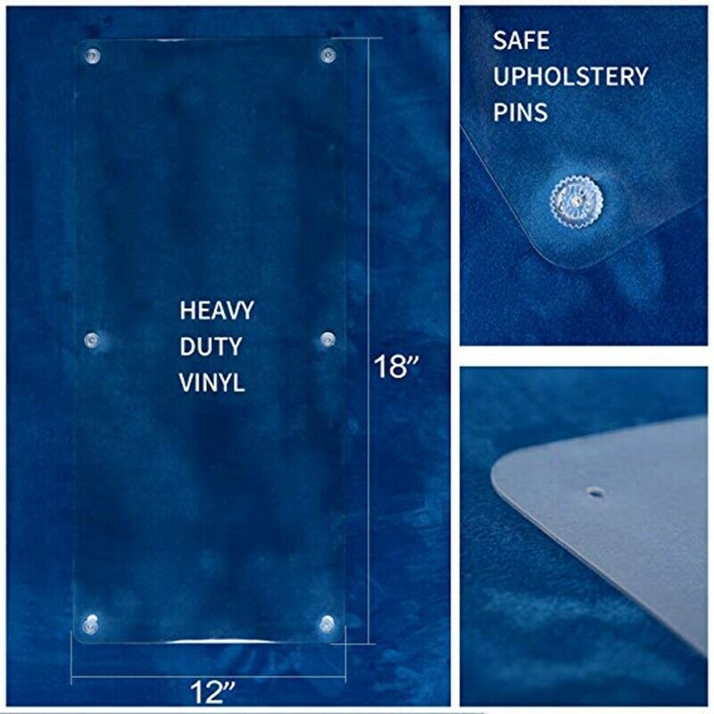 6 Pcs Furniture Scratch Guards 18 inch x 12 inch Cat Couch Protector Guards