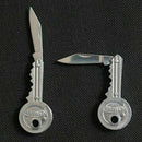 Creative Fold Key Shaped Folding Pocket Key   Metal Self Defense Tool EDC New