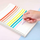 40x Writable Rolls Paper Washi Masking Tape Rainbow Colours Sticky Adhesive
