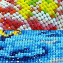Full Drill Round 5D Diy Diamond Painting Cross Stitch "HOME" Diamond Embroi