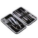 12 In 1 Stainless Steel Nail Clipper Set Pedicure Manicure Tools Set Nail C