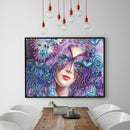 5D DIY Special Shaped Diamond Painting Girl Cross Stitch Mosaic Craft Kits
