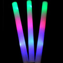 5 PCS Light Up LED Foam Glow Sticks Wands Rally Rave Batons Flashing Party DJ