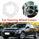 100pcs Disposable Car Steering Wheel Covers Clear Plastic Protective Cover A