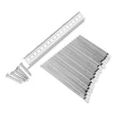 Aluminum Alloy Keys for 17 Note Kalimba African Mbira Thumb Piano Parts