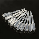 100PCS 0.2ml Graduated Pipettes Dropper Polyethylene for Experiment Medical
