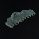 natural stone comb women handmade jade comb shape design massage comb â„–[