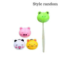 Cartoon Animal Head Toothbrush Suction Bathroom Holder Wall Stand Random Co N7P7