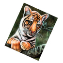 Tiger Round Drill 5D Diamond Embroidery Painting Cross Stitch Kit for Adults