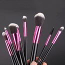 8pcs Makeup Brushes Cosmetic Foundation Blending Pencil Brushes set A