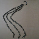Hanging Flower Plant Pot Iron Chain Basket Planter Holder Home Garden B TCF