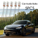 5pcs T3 14V 0.56W Car Audio Gear Indicator Light Dashboard Instrument Bulbs