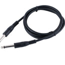 16FT 6.35mm Guitar AMP Instrument Patch Straight JACK Male Lead Cable Cord`3C