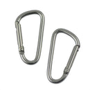Lovoski 20pcs D- Aluminum Carabiner Keychain Holder Clip Outdoor Sports