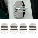 4Pcs Stainless Steel Door Lock Protection Cover Door Lock Lock Cover for Me