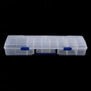 Fishing Tackle Box 2 Layers Fishing Lure Bait Hook Accessory Storage Case