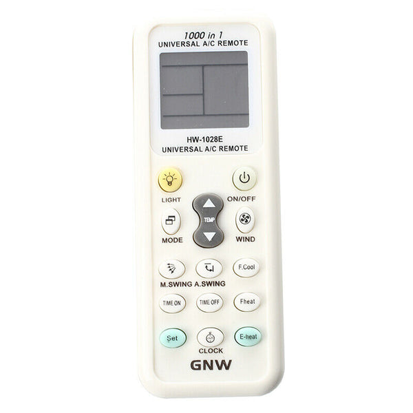 Universal LCD Screen A/C Remote Controller for Air Conditioner K-1028E S1V7