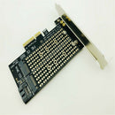 Socket M key M.2 NVMe SSD to PCIe Adapter Card Support PCI Express 3.0 x4