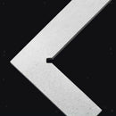 Carbon Steel L-Square Angle Ruler 90 Degree Ruler for Woodworking Carpenter Tool
