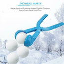 Winter Plastic Snowball Clip Kids Snow Sand Ball Maker Mold Toys (Single)