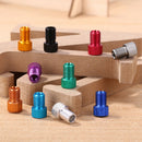 40pcs Bicycle Valve Adapters MTB Road Bike Presta to Schrader Valve Adapter