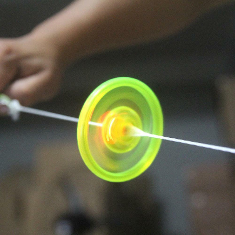 Children Toys Flashing Flywheel Line String Trick Flywheel Yoyo Ball New
