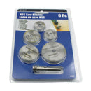 6x Metal Wood Circular Saw Cutting Blade 22-44mm w/3.2mm Mandrel Rotary Tool