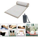 Massage Yoga Mat Acupressure Massage Meditation Yoga Mat Relax Stress A9B3