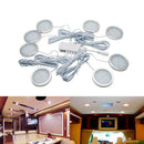 8Pcs 12V Interior Warm Led Spot Lights For T4 T5 Camper Van Caravan Motorho