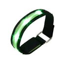 High Visibility Running Cycling Adjustable Reflective LED Flashing Fabric A H3C2