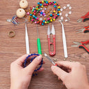 DIY Jewelry Beading Making Repair Tools Kit Pliers Jump Ring Lobster Clasp