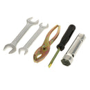 5 pieces Motorcycle Removal Repair Tool Kit with PVC Storage Bag