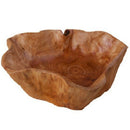 Household Fruit Bowl Wooden Candy Dish Fruit Plate Wood Carving Root Fruit