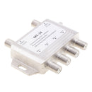 2x4 Satellite MultiSwitch Splitter FTA TV LNB Switch Cascade 2 in 4 Out