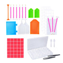 Diamond Painting Tools DIY Diamond Stitch Pen Kit with Tweezers, Glue, Plastic