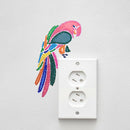 DIY Bird Diamond Painting Luminous Switch Stickers Bedroom Wall Decals