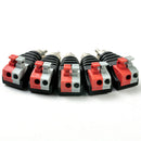 Speaker Wire AV Cable to Audio Male RCA Connector for Adapter Jack Press Plug AU
