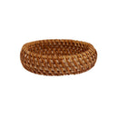 Ethnic Style Hand-Woven Rattan Bracelet Simple Big Round Rattan Bracelet La